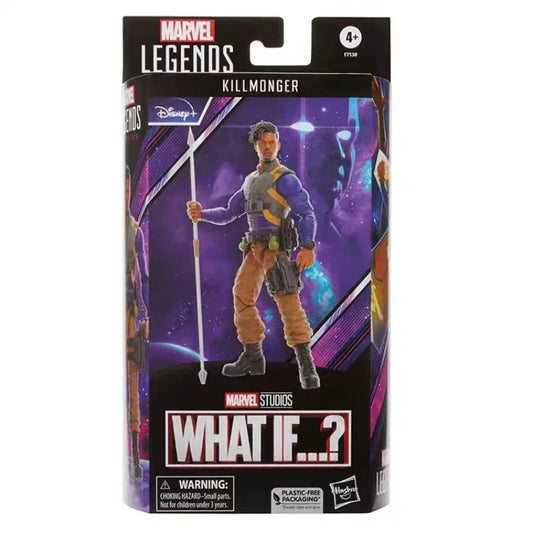 Original Hasbro Marvel Legends Series Killmonger What If…? Action Toy Figure Model
