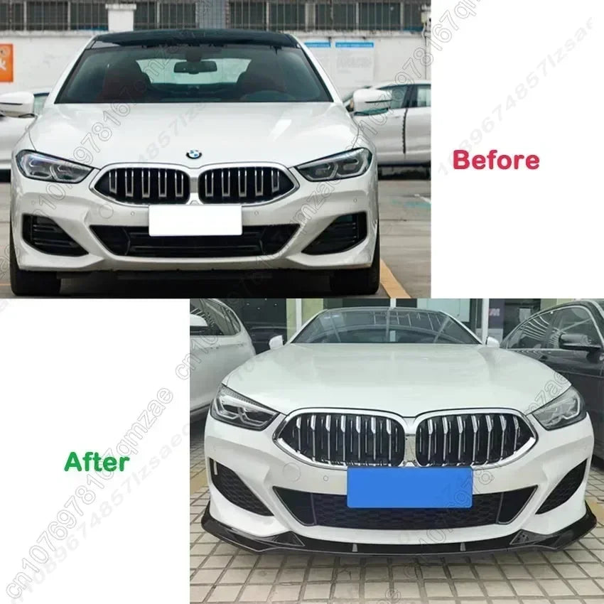For BMW 8 Series G14 G15 G16 840i 840d M850i M-Sport 2018-2023 Car Front Bumper Lip Splitter Diffuser Spoiler Body Kit Tuning