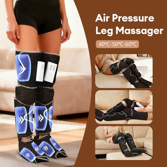 Electric Leg Massager Airbag Kneading Vibration Leg Knee Foot Massager Wireless Thigh Calf Air Pressure Relaxation masajeador