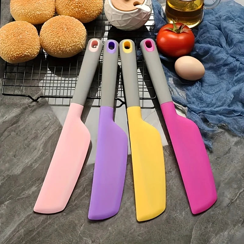 1pc Extra Large Silicone Spatula - Heat Resistant, Non-Stick and Soft Kitchen Tool for Cooking, Baking, Mixing and Scraping