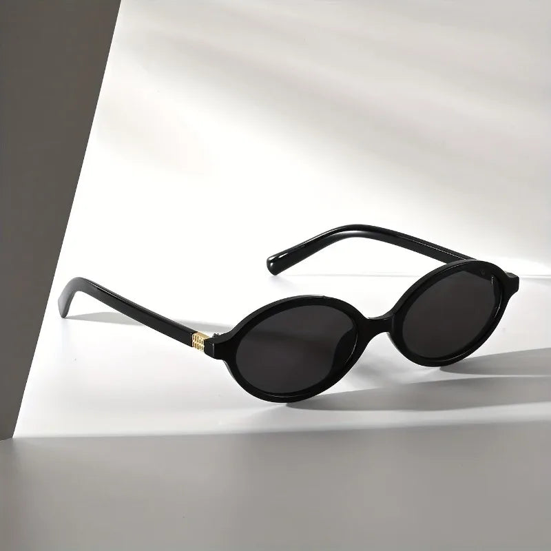Unisex Retro Oval Versatile for Multiple Scenes Everyday Fashion Accessory Everyday Fashion Glasses