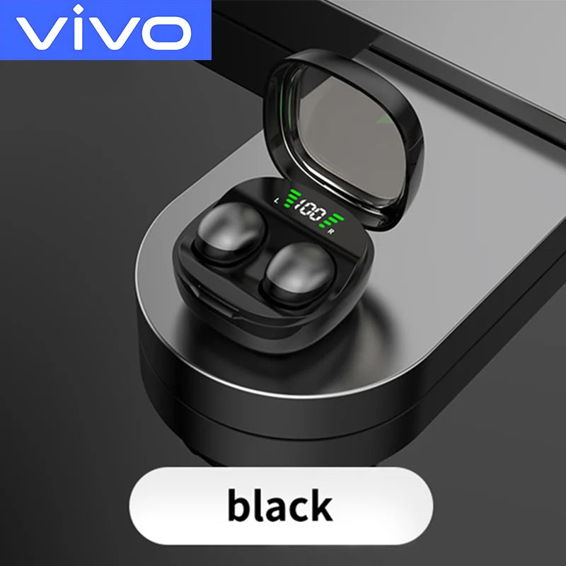 VIVO mini Invisible Sleep Headphones Wireless Bluetooth 5.3 Earbuds Noise Canceling Long Lasting with HIFI Bass Quality Sound
