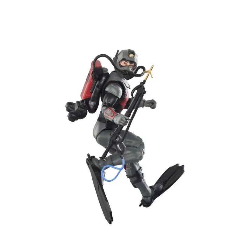 Original Hasbro G.I. Joe GI Joe Classfied Series Retro Cardback Cobra Eel Cobra Enemy Action Figure Collection Toys Model