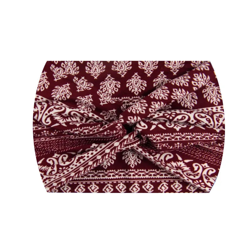 Widening 18CM stretch printed-sports sweatbands headband headscarf hairband hair tie hair accessories