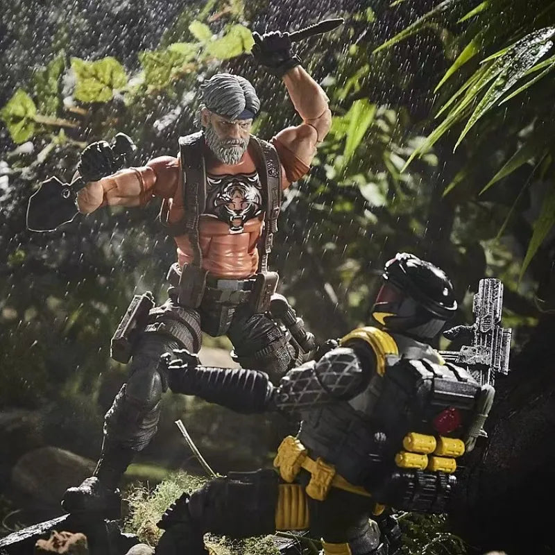 Original Hasbro G.I. Joe Classified Series Tiger Force Stuart Outback Selkirk Action Figure Collection Model Toys