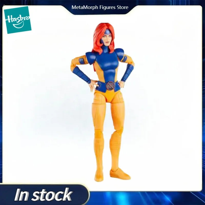 Original Hasbro Marvel Legends Series X-Men '97 Jean Grey Anime Figure Model Toys Ornaments