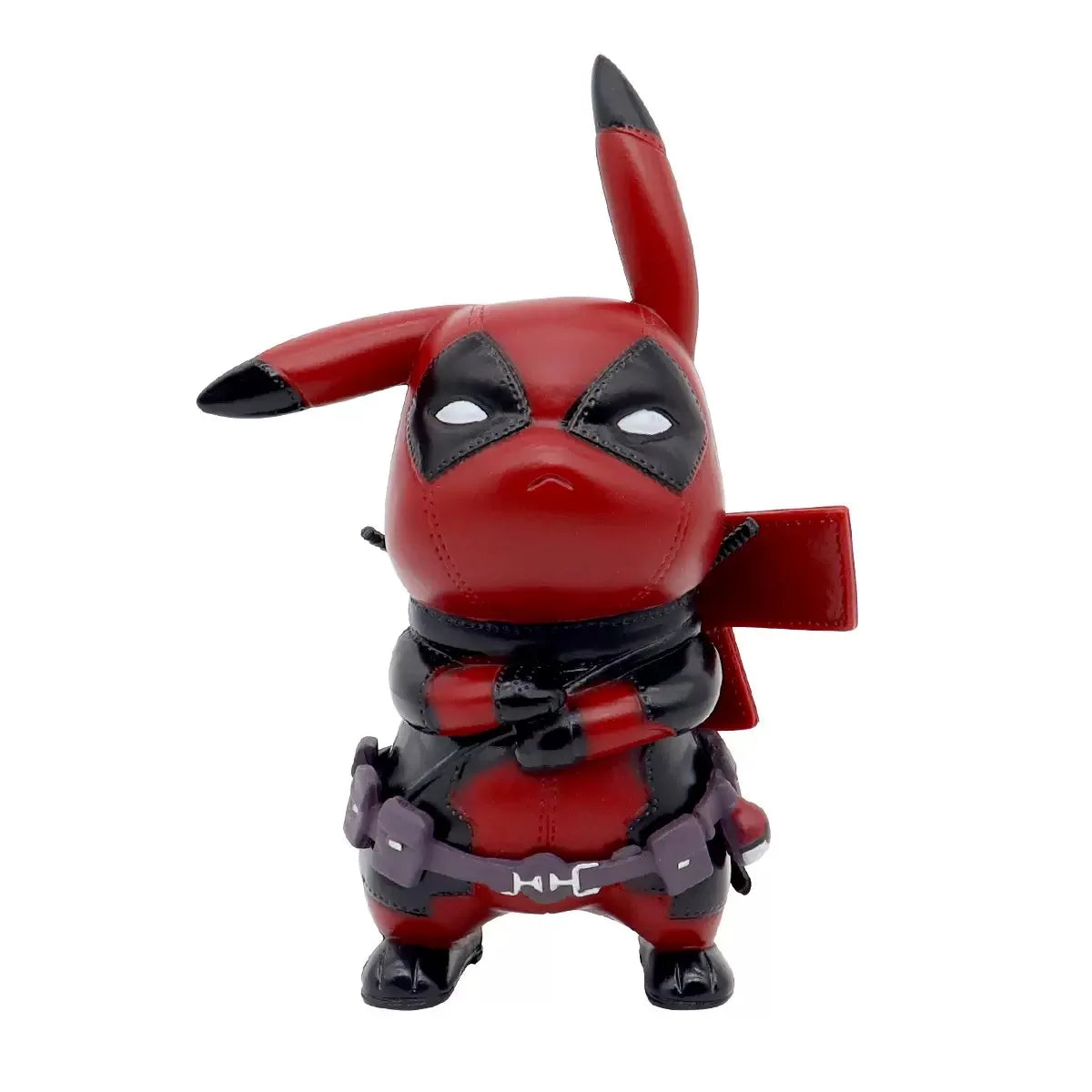 Pikachu Cos Deadpool Figure Q-version Pikachu Action Figures Statue Model