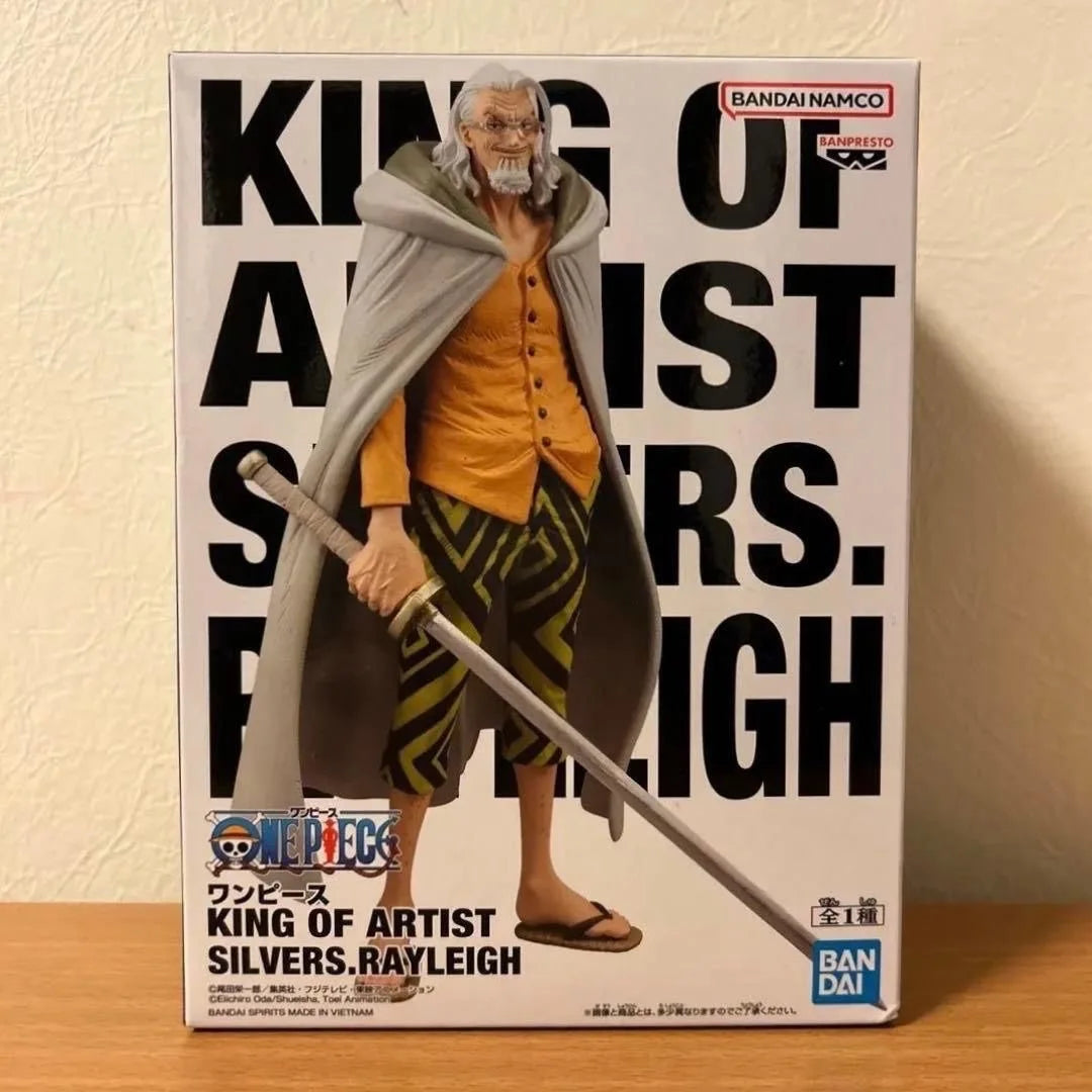 【IN STOCK】Original Banpresto King Of Artist One Piece Silvers Rayleigh 20cm Figure PVC Collectible Model Toy Gift