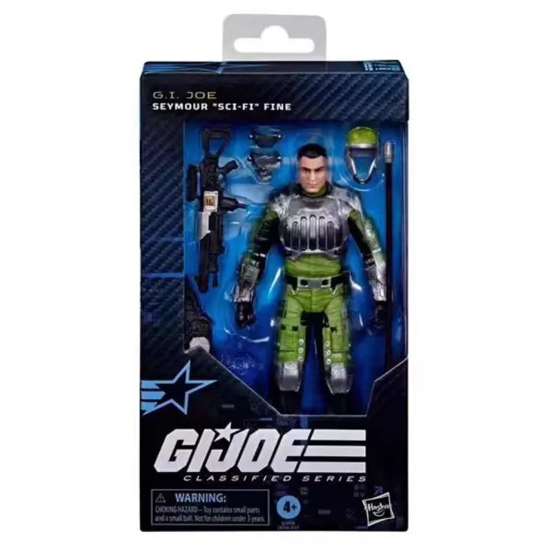 Original Hasbro G.I. Joe Classified Series 177 Seymour “Sci-Fi” Fine Anime Figure Toy Model Collection