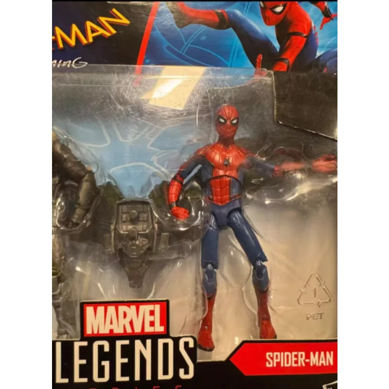 Original Hasbro Marvel Legends Series SPIDER-MAN No Way Home MARVEL'S VULTURE & SPIDER-MAN Anime Figure Toy Collection Gift