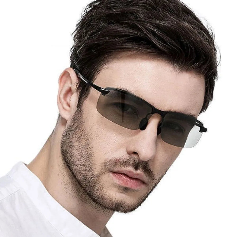 Anti-glare Driving Night Vision Glasses, Polarized Sunglasses for Men, Photochromic Driving Glasses