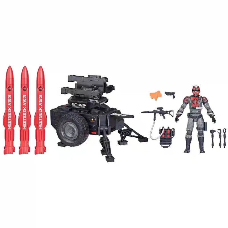 Original Hasbro G.I. Joe Classified Series 111 Cobra H.I.S.S. Techno-Viper & H.M.S. (HEETSEEK MISSILE SYSTEM) Anime Figure Toys