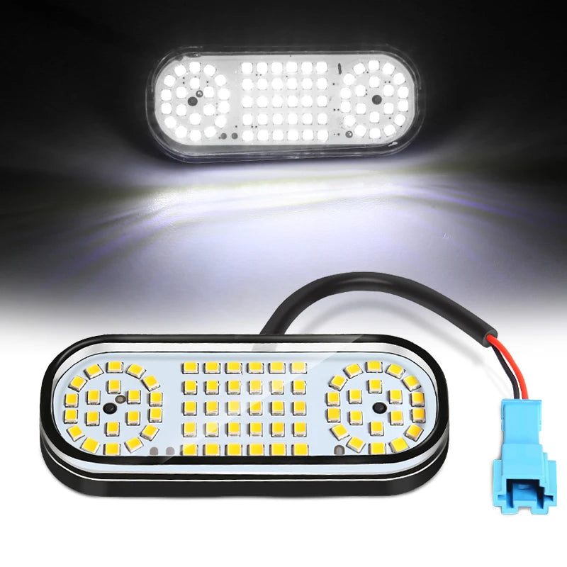 70 LED For Tesla Model Y 2021 2022 2023 2024 Trunk Lights Interior Luggage Tail Boot Lamp Original Connector Car Accessories