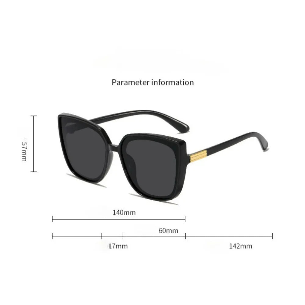 Korean Fashion Brand Design Unisex Anti-UV High-Quality Retro Sunglasses for Men/Women