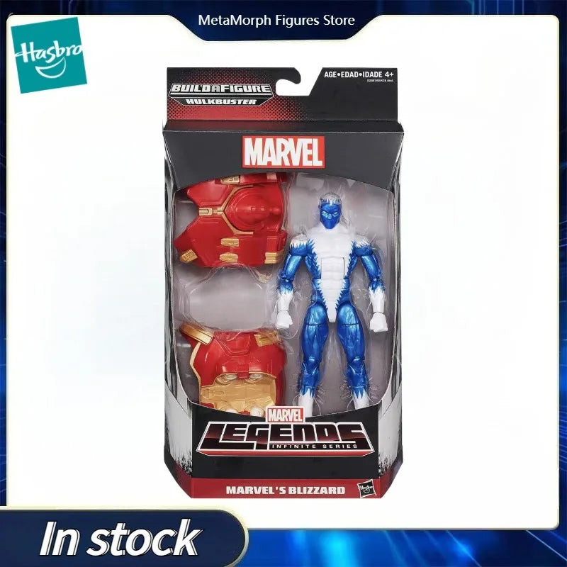 Original Hasbro Marvel Legends Series MARVEL'S BLIZZARD Anime Figure Toy Collection Model