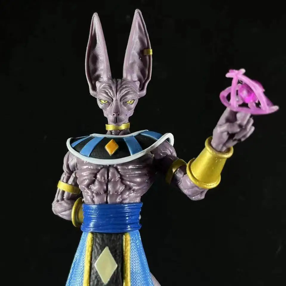 12" Dragon Ball Z Super God of Destruction Beerus Action Figures Collection