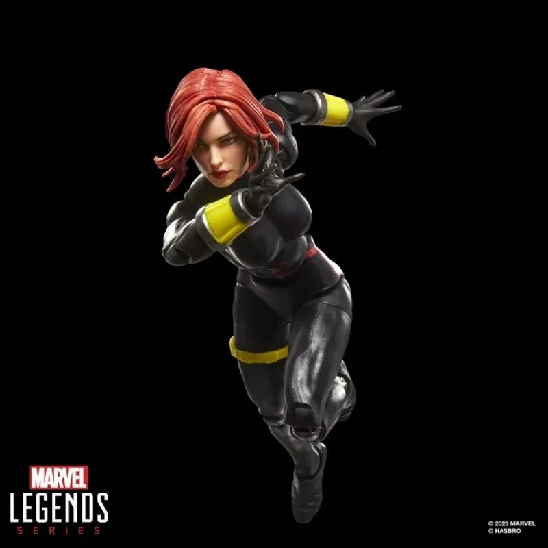 Original Hasbro Marvel Legends Series Black Widow and Quicksilver Action Toy Figure