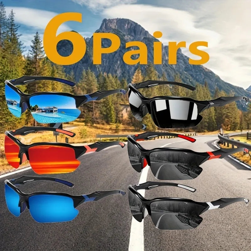 6 Pairs of Fashionable and High-quality Men's Glasses Are The Best Choice for Cool Glasses Equipment Gifts