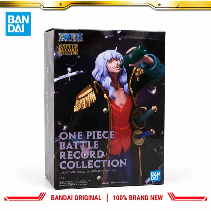 Special OfferIn Stock Bandai Original Banpresto One Piece Captain John Action Figure Mol Doll Brand New Boxed Anime Characters T