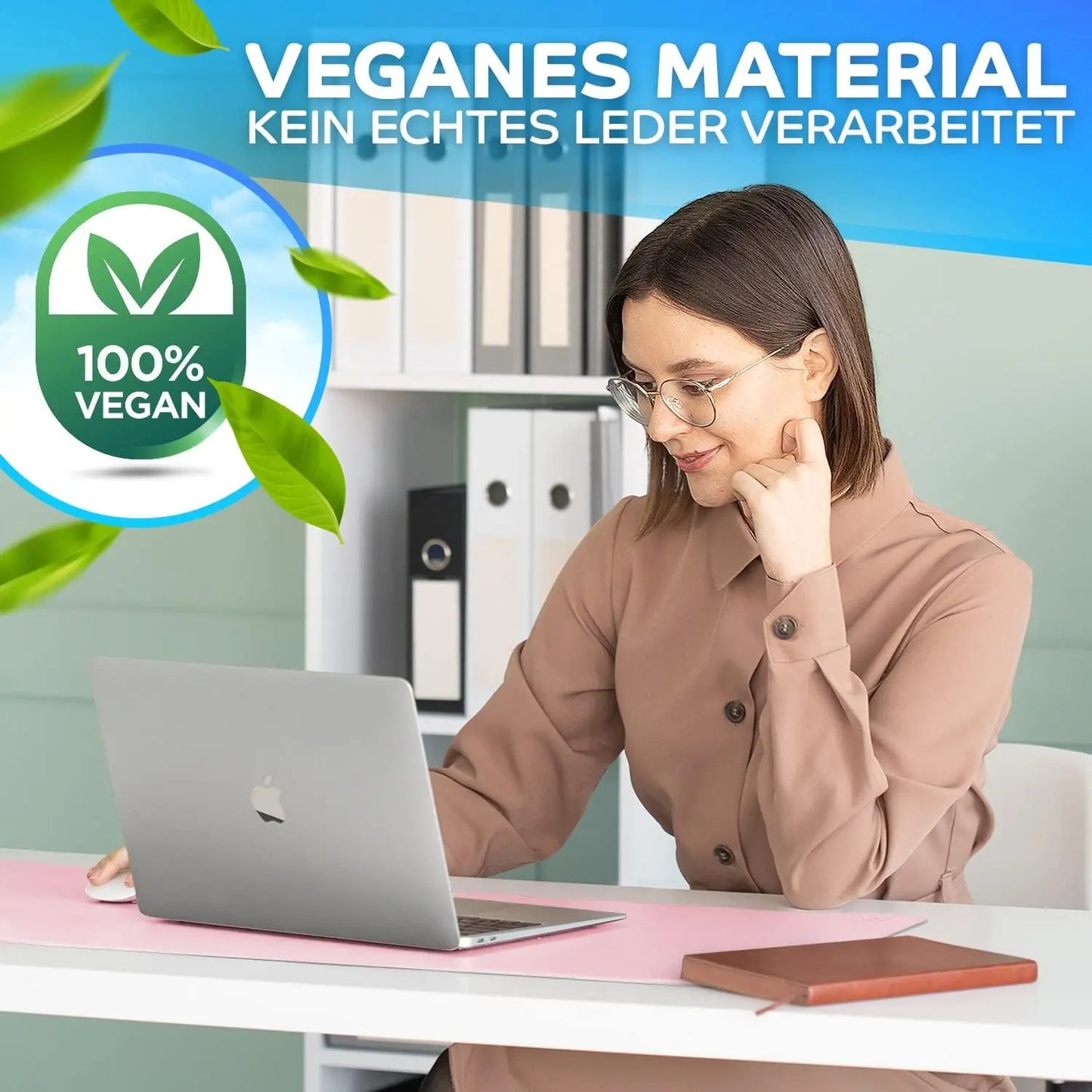 Large Desk Mat - Premium Non-Slip Desk Pad, Scratch-Resistant Office Desk Protector, Large Mouse pad Workspace Mat for Office