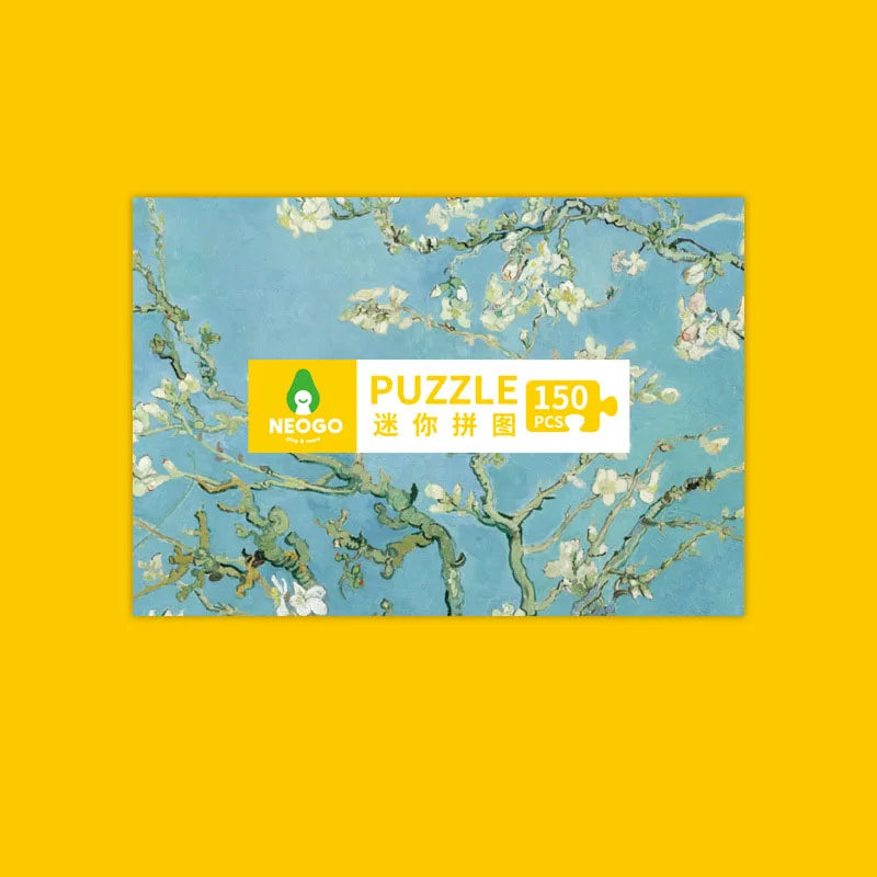 150pcs Tube Mini Cardboard Jigsaw Puzzles Matchbox Game Toys for Children Adults Learning Educational Assemble Toy Games Jigsaw