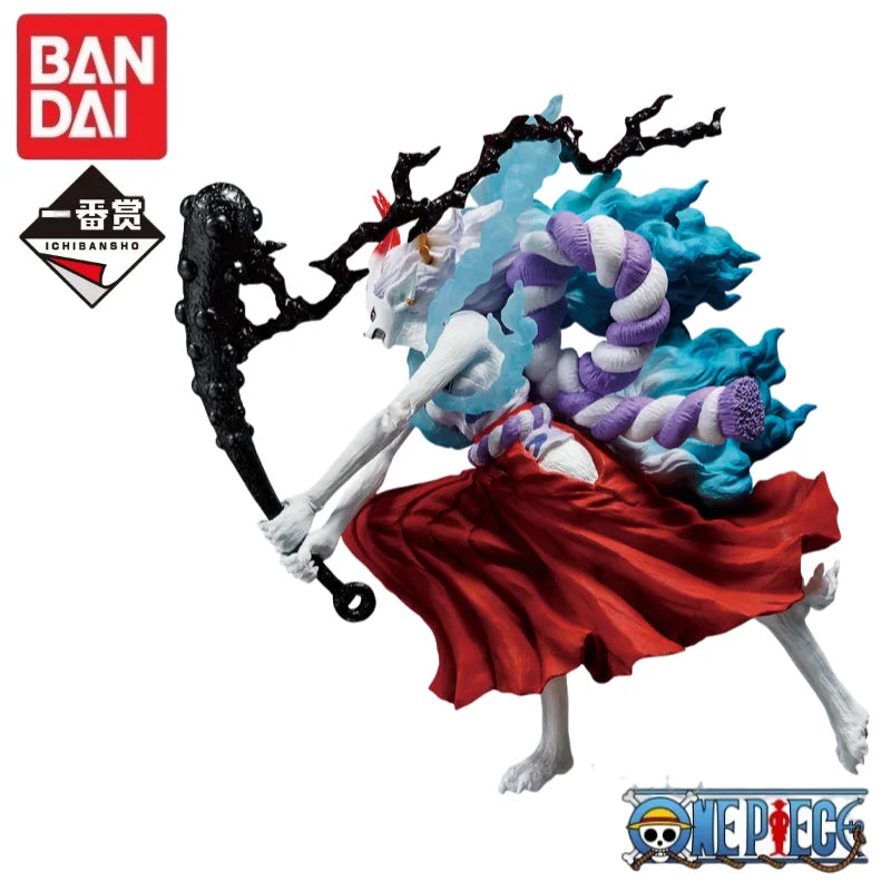 Special OfferIn Stock Original Bandai One Piece Ichiban Kuji TREASURE CRUISE Kaidou Yamato Luffy Roronoa Zoro Sanji Anime Figure