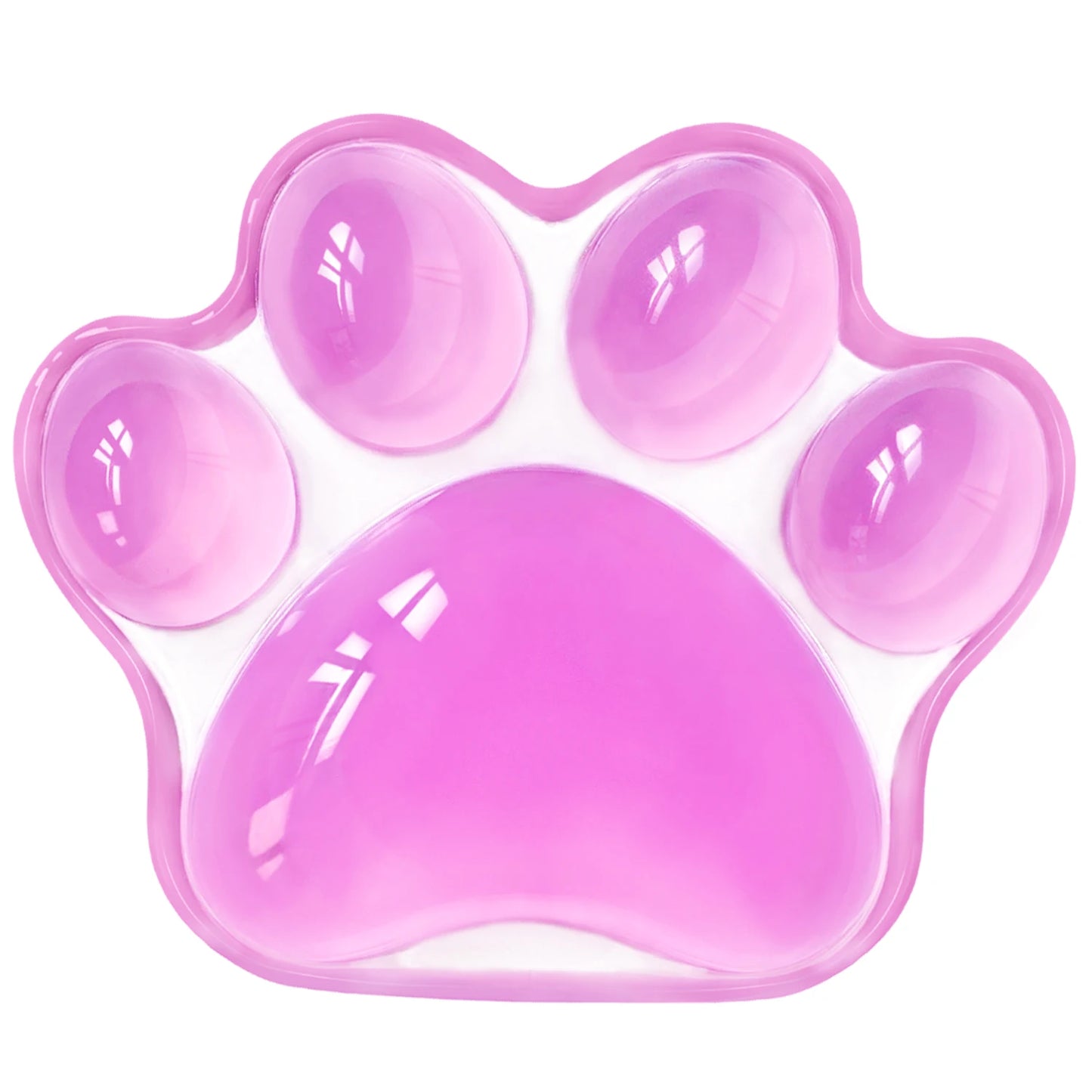 EXCO Ergonomic Silicone Mouse Wrist Rest Support Pad Cat Paw Hand Cushion Soft for Office Computer Laptop Gaming Pain Relief