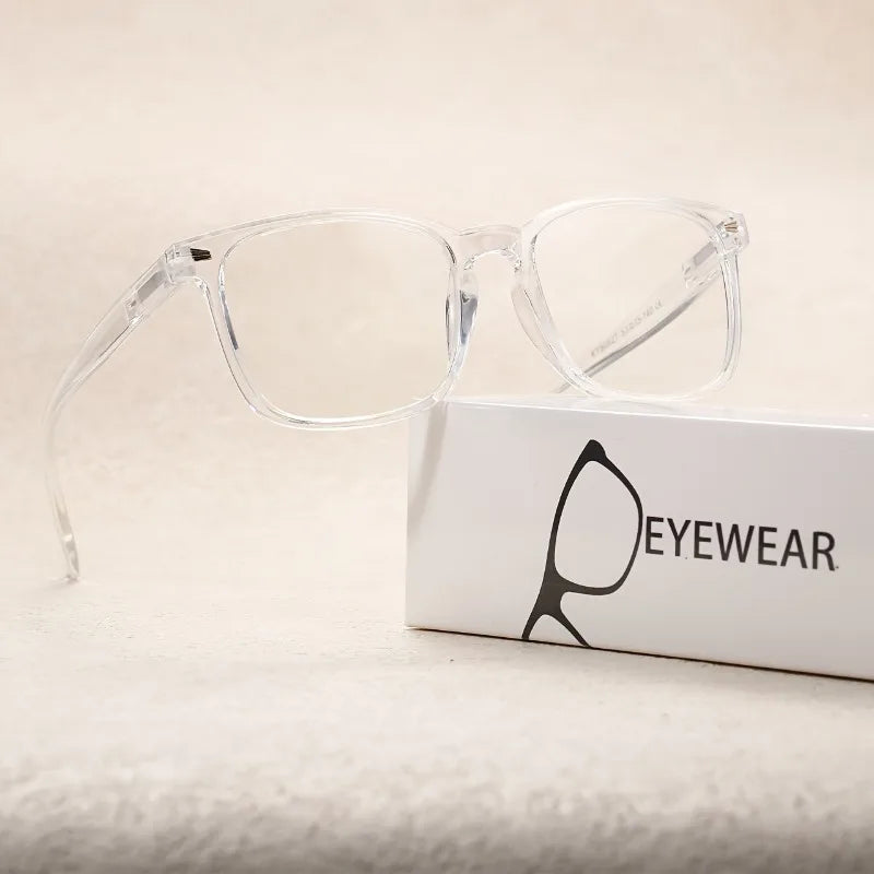 2-piece Set Simple and Versatile Anti Blue Light Glasses for Both Men and Women