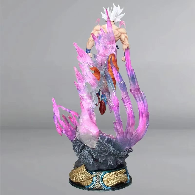 10" Dragon Ball Super Saiyan Son Goku Figure PVC Model Statue Collectible Scene