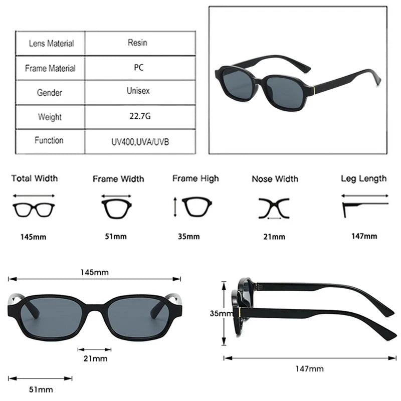 JNPCXI New Square Candy Color Sunglasses Women Fashion Leopard Tea Shades UV400
