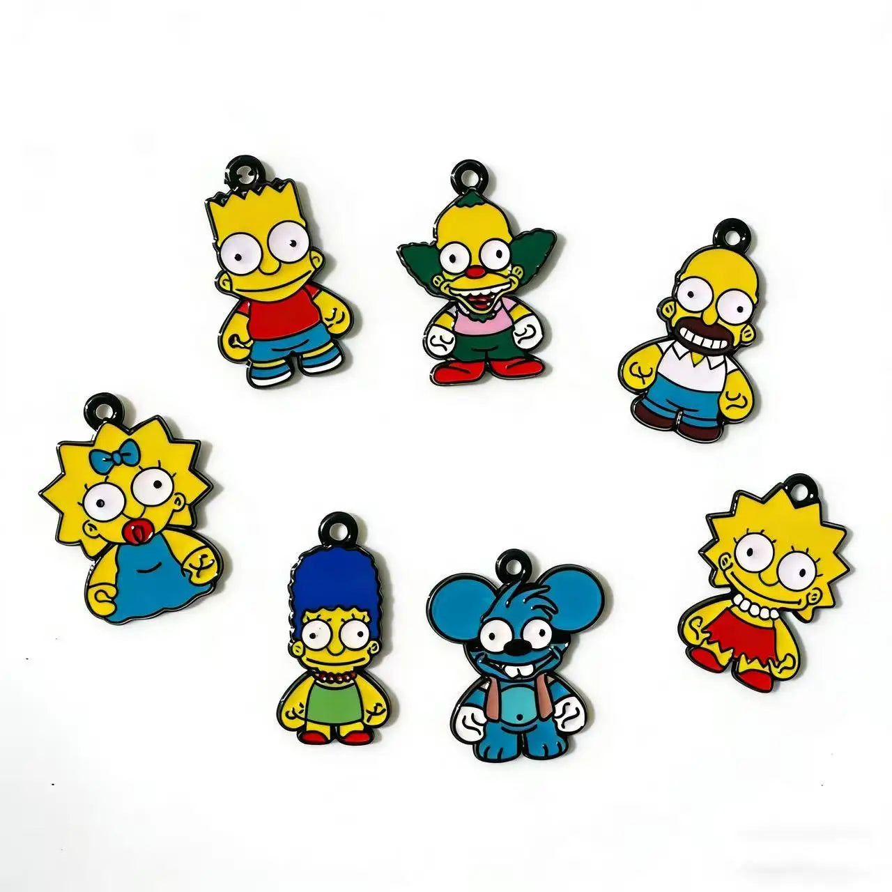 Complete set of 7 beloved  characters – mix and match to make one-of-a-kind gifts or personal pieces.