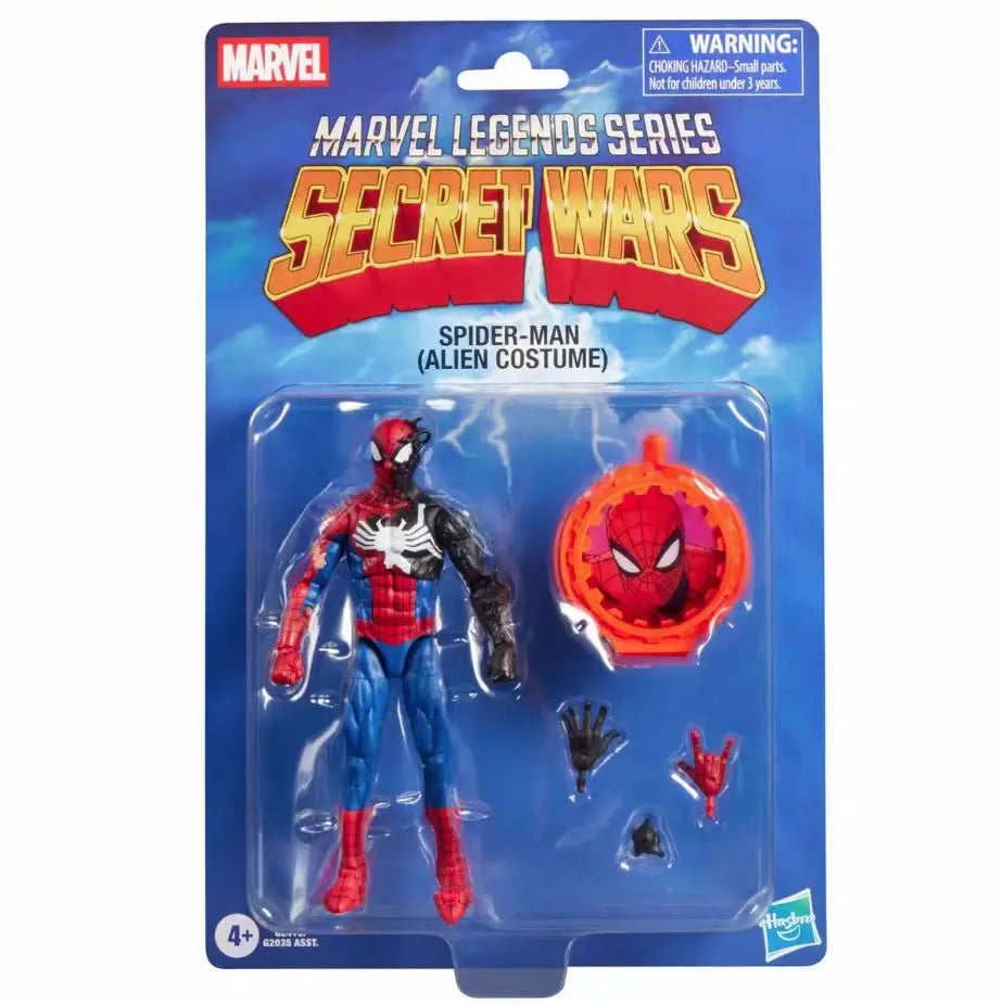 Original Hasbro Marvel Legends SECRET WARS SPIDER-MAN/DAREDEVIL/MAGIK/CONSTRICTOR/FALCON/ABSORBING MAN Anime Figure