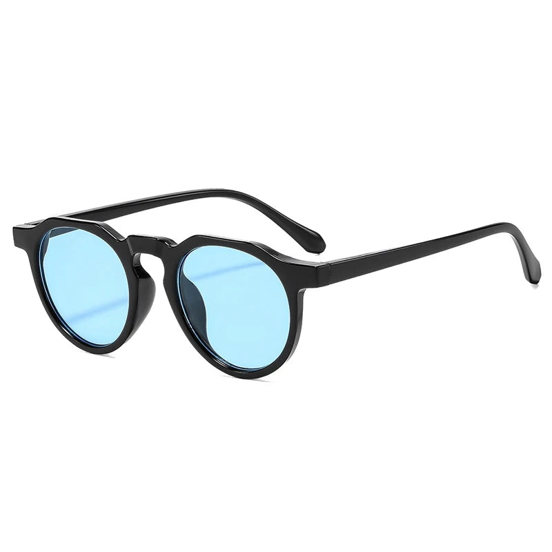 JNPCXI New Retro Oval Punk Men Sunglasses Fashion Candy Color Shades UV400 Women Trending Sun Glasses