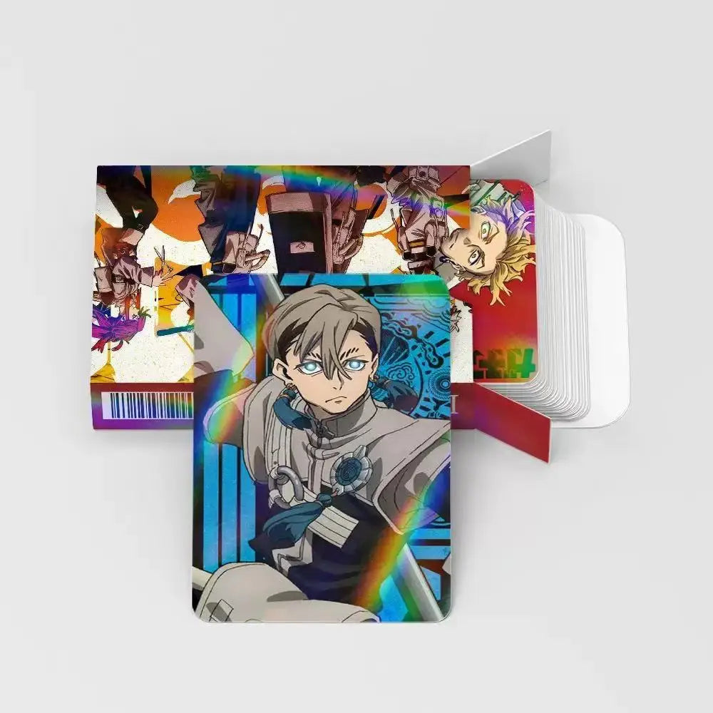 30PCS GACHIAKUTA Laser Cards Anime Collectible Small Cards for Boys & Girls Fashion LOMO Birthday Gifts for Fans