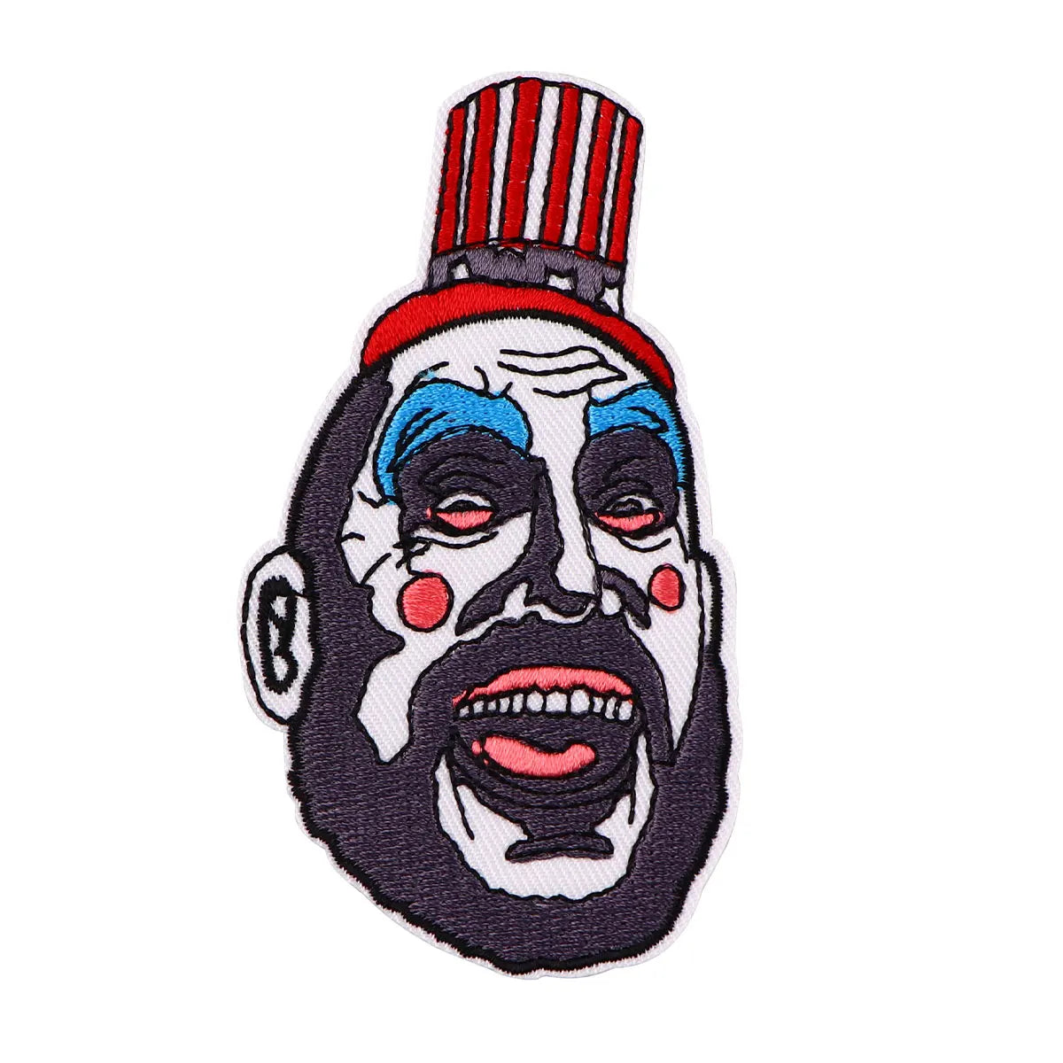 Funny Clown Embroidery Patches For Clothing Patches For Clothes Halloween DIY Iron on Patch On Clothes Stickers