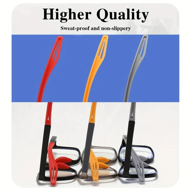 9pcs rectangular sport presbyopia glasses fashion simple model reading glasses middle-aged and elderly men and women