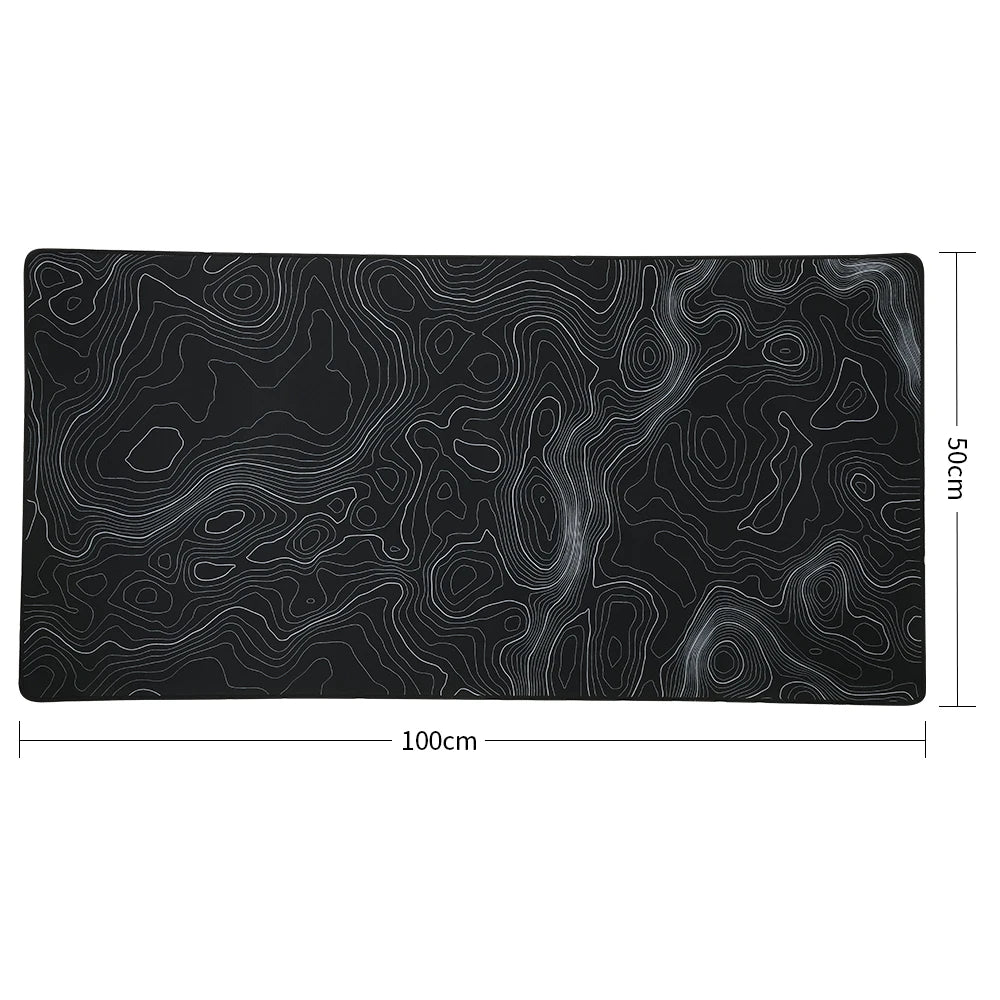 Large Mouse Pad XXL Gaming MousePad Mouse Mat with Stitched Edges and Non-Slip Rubber Base Desk Pad Keyboard Pad Desk Mat