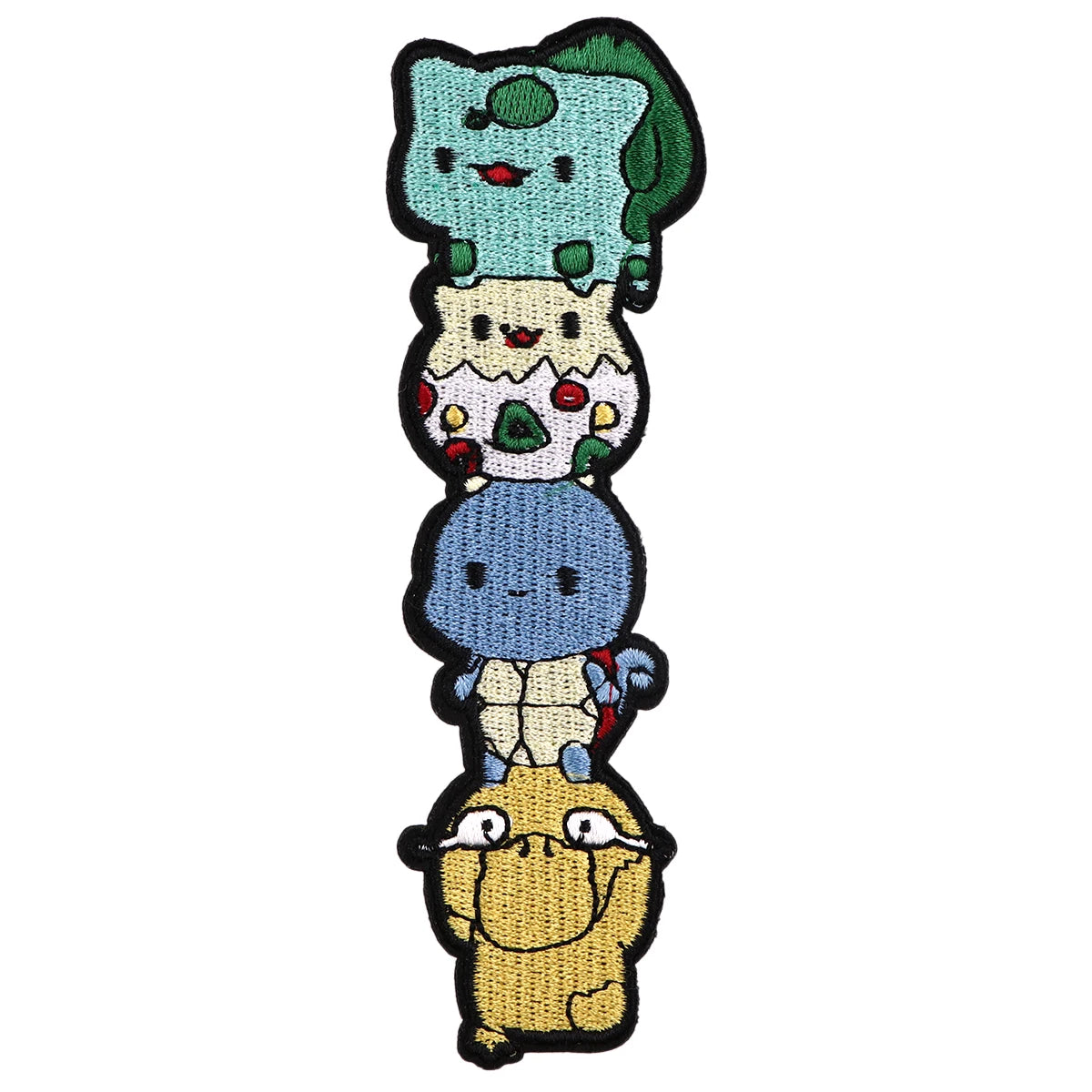 Anime Game Cute Embroidery Patches For Clothing Cartoon Cosplay Patches For Clothes DIY Iron on Patch On Clothes Stickers