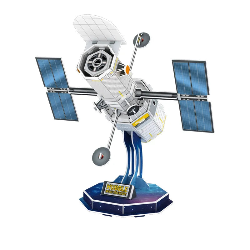 3D Puzzle Space Model Space Exploration Handmade DIY Paper Assembly Early Education Educational Toys Creative Gift Jigsaw