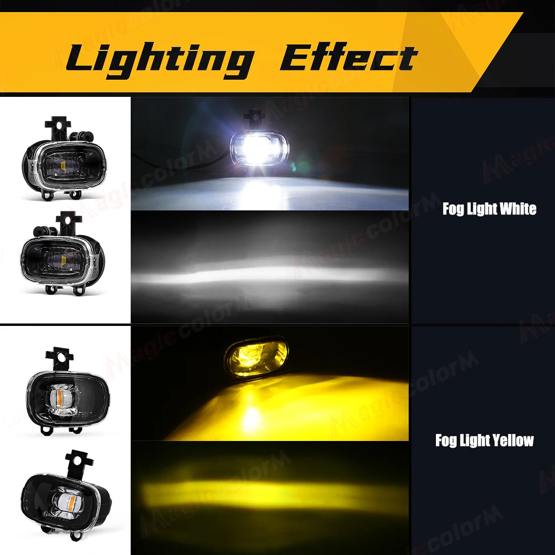 2PCS LED Fog Lamps For Nissan NAVARA NP300 X-trail Xtrail Rogue Kicks Juke F16 MK2 2020 2021 2022 Car DRL Daytime Running Light