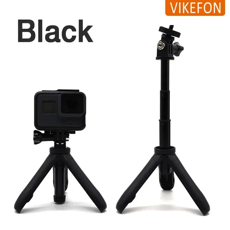 Sports Photography Camera Stand Portable Handheld Selfie Stick Retractable Desktop Tripod Outdoor Photography for Gopro 111/2/13