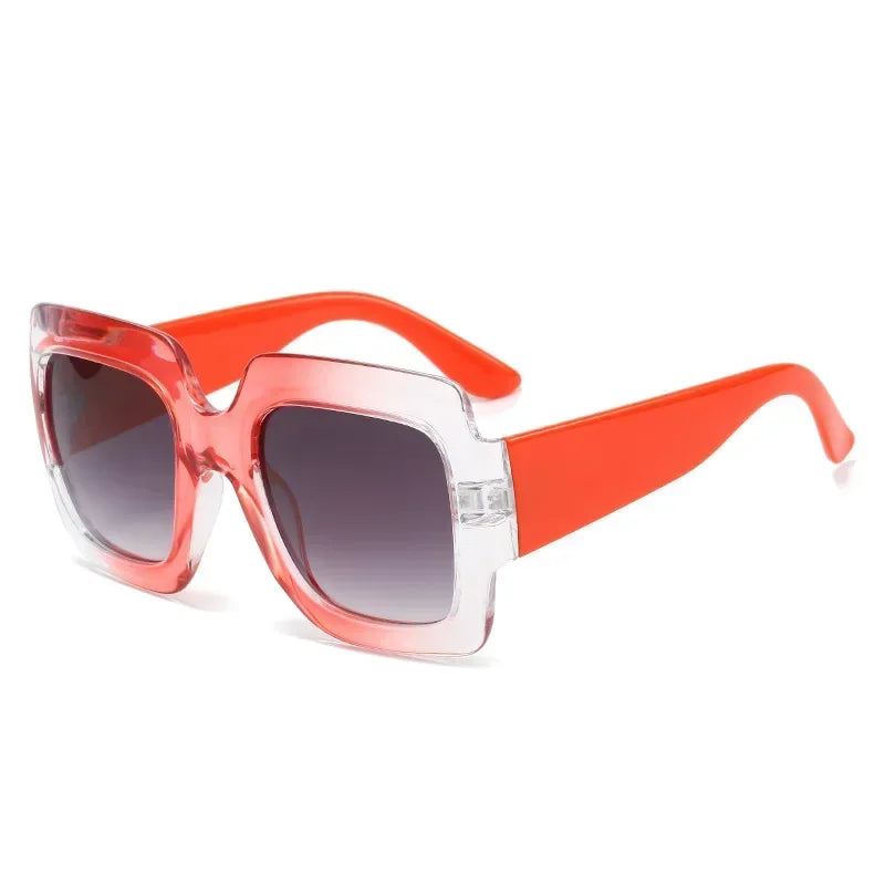 JNPCXI Oversized Square Sunglasses Women Fashion Shades UV400 Men Luxury Brand Designer Male Female Sun Glasses