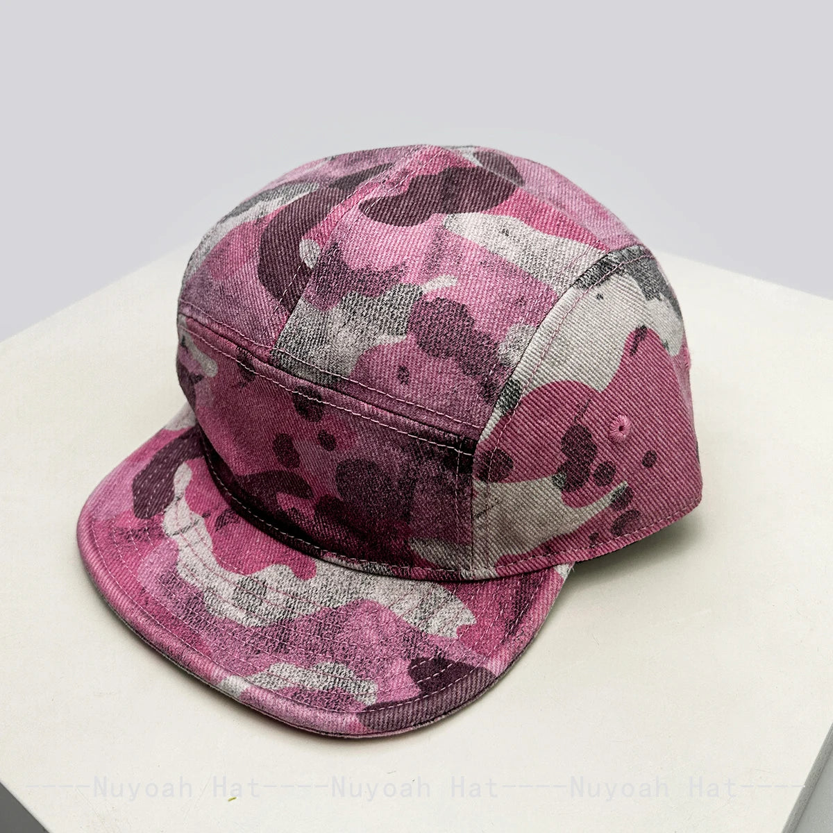 New Men Women American Retro Camouflage Color Baseball Hats Sunshade Street Versatile Peaked Caps Short Eave Fashion Personal