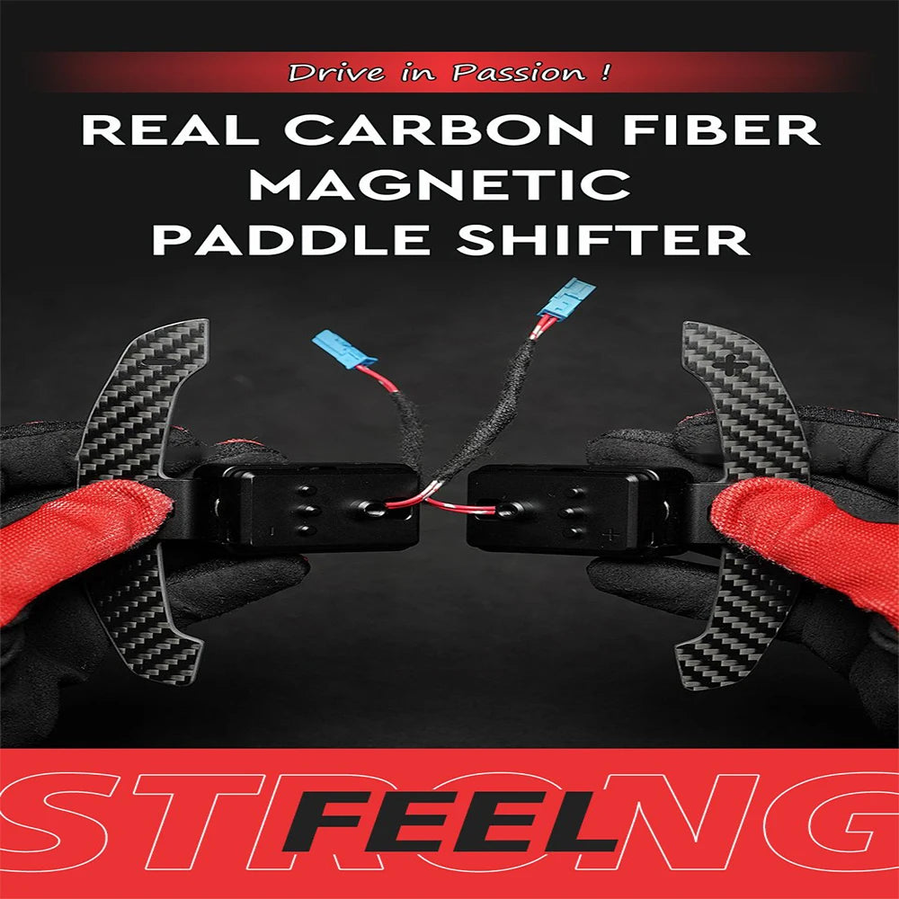 Magnetic Shift Paddle For Audi Carbon Fiber Steering Wheel Shift Paddle A8 Q3 Q4 Q5 Q7 Q8 S1 S3 S5 SQ5 SQ8 RS3 RS5 RSQ5 B8 B8.5