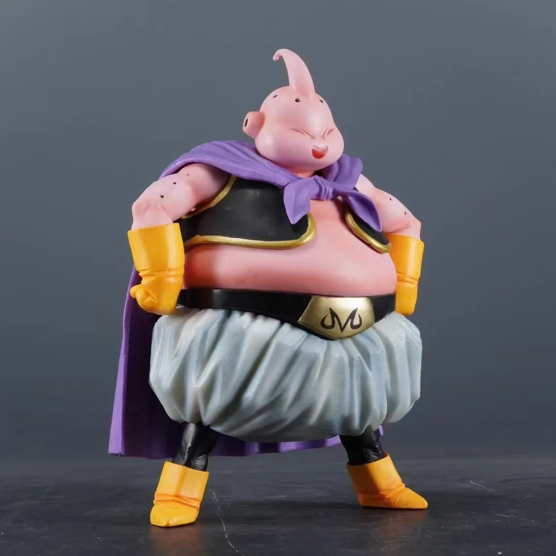 Anime Dragon Ball Z Fat Buu Figure Four Heads Replaceable Majin Buu Action Figures 20cm Pvc Statue Collection Model Toys Gifts