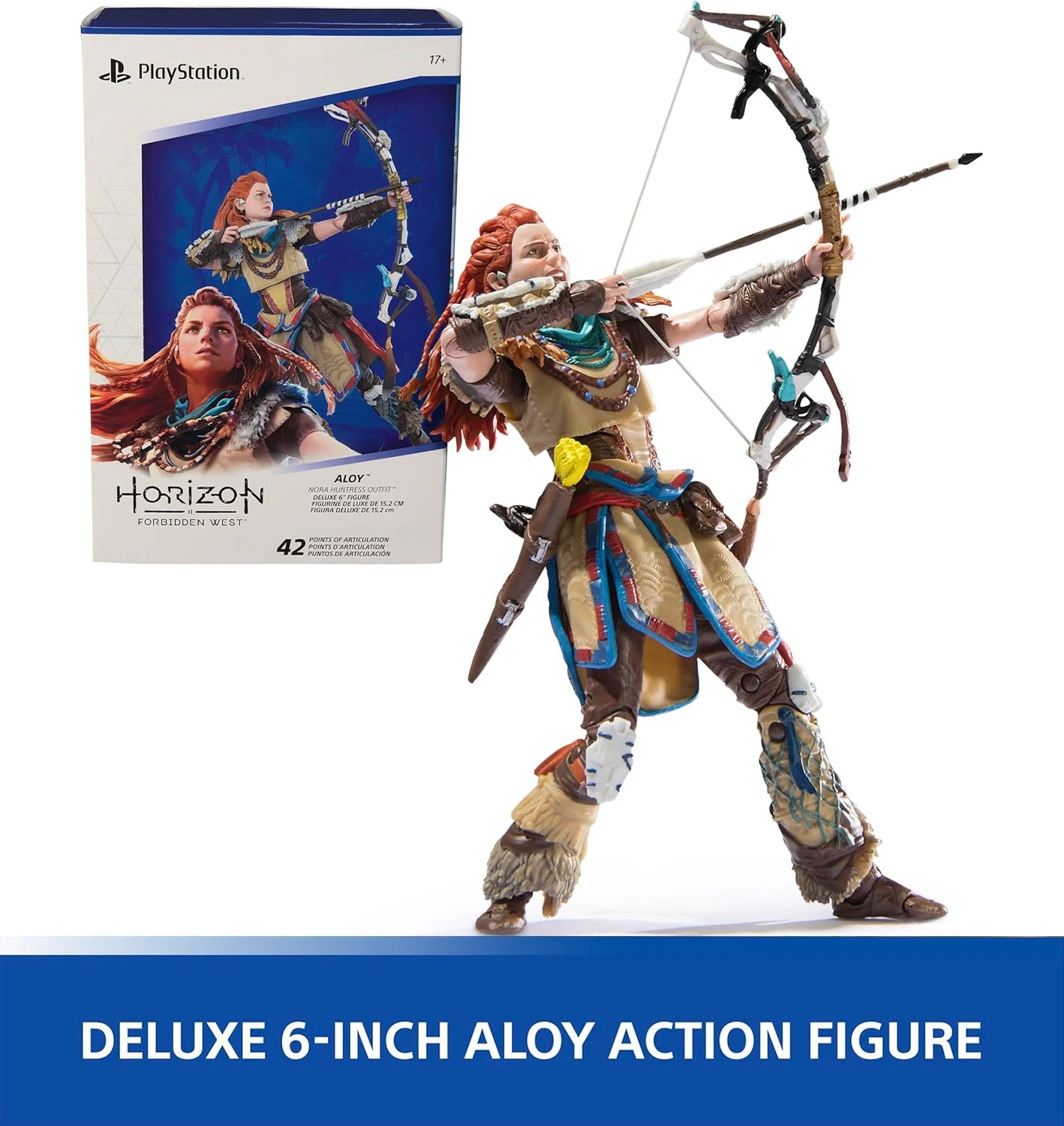 Spin Master Toys Horizon Forbidden West Deluxe Edition, 6" Movable action figure