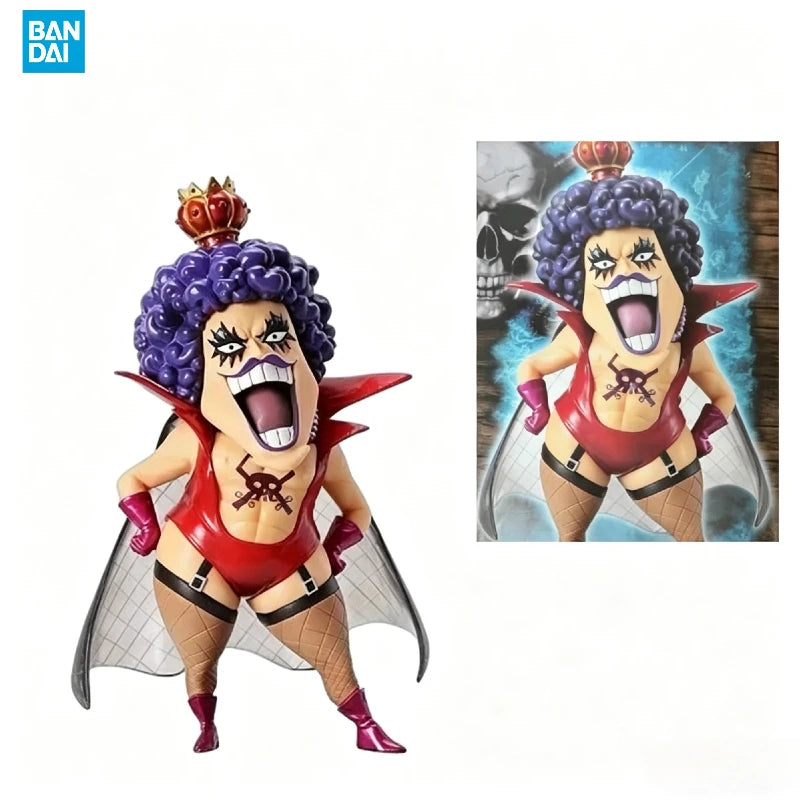 【IN STOCK】Original Banpresto DXF The Grandline Men One Piece Emporio Ivankov 13cm  Figure PVC Collectible Model Toy Gift