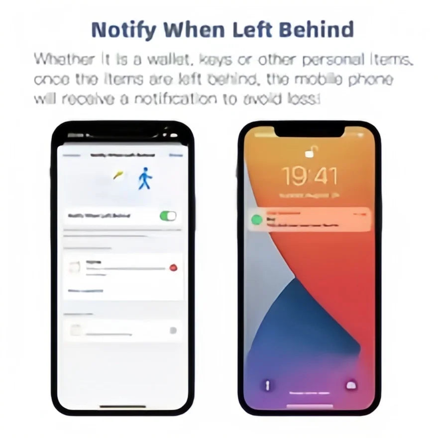 Mini GPS Bluetooth Tracker Smart Tag for Keys Pets Wallet iPhone iPad iOS