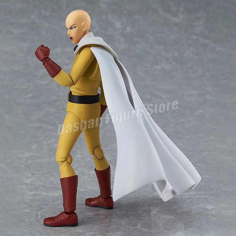 6in Figma 310 ONE PUNCH-MAN Ball Head Aitama Action Figure, PVC Anime Collection