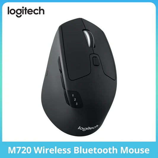 Logitech M720 Wireless Bluetooth Mouse Dual Mode Multi-device Office Efficient